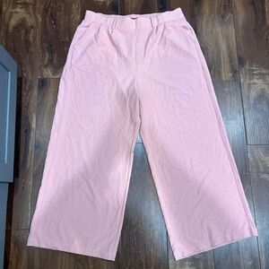 Torrid Pink Wide Leg Pants
